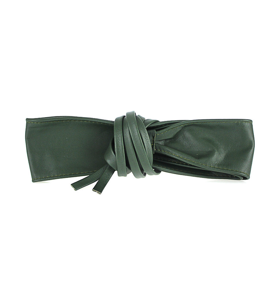 Cintura Fusciacca donna in vera pelle 839 verde