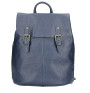 Kožený batoh MI202 modrý Made in Italy