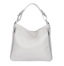 Borsa a spalla in vera pelle 5310 grigio