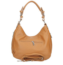 Echt Leder Schultertasche 210 Made in Italy senf