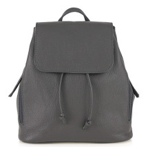 Lederrucksack 420 dunkel grau Made in Italy