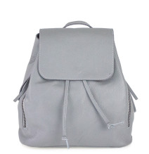 Lederrucksack 420 grau Made in Italy
