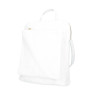 Leather backpack MI899 white Made in Italy
