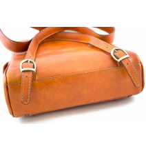 Kožený batoh MI902 koňakový Made in Italy