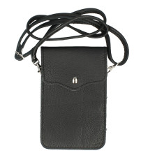 Handy Tasche MI895 schwarz Made in Italy