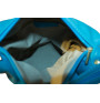 Dámska kožená kabelka/batoh 1201 tmavě modrá Made in Italy