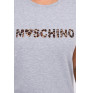 Dámské tričko šedé Moschino