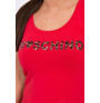 Damen-Träger Shirt rot Moschino