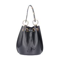 Fekete bőr táska 363