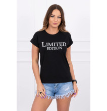 Women T-shirt LIMITED EDITION black