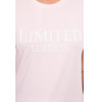 Women T-shirt LIMITED EDITION powder pink