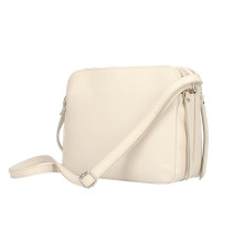 Genuine Leather Handbag 517 beige