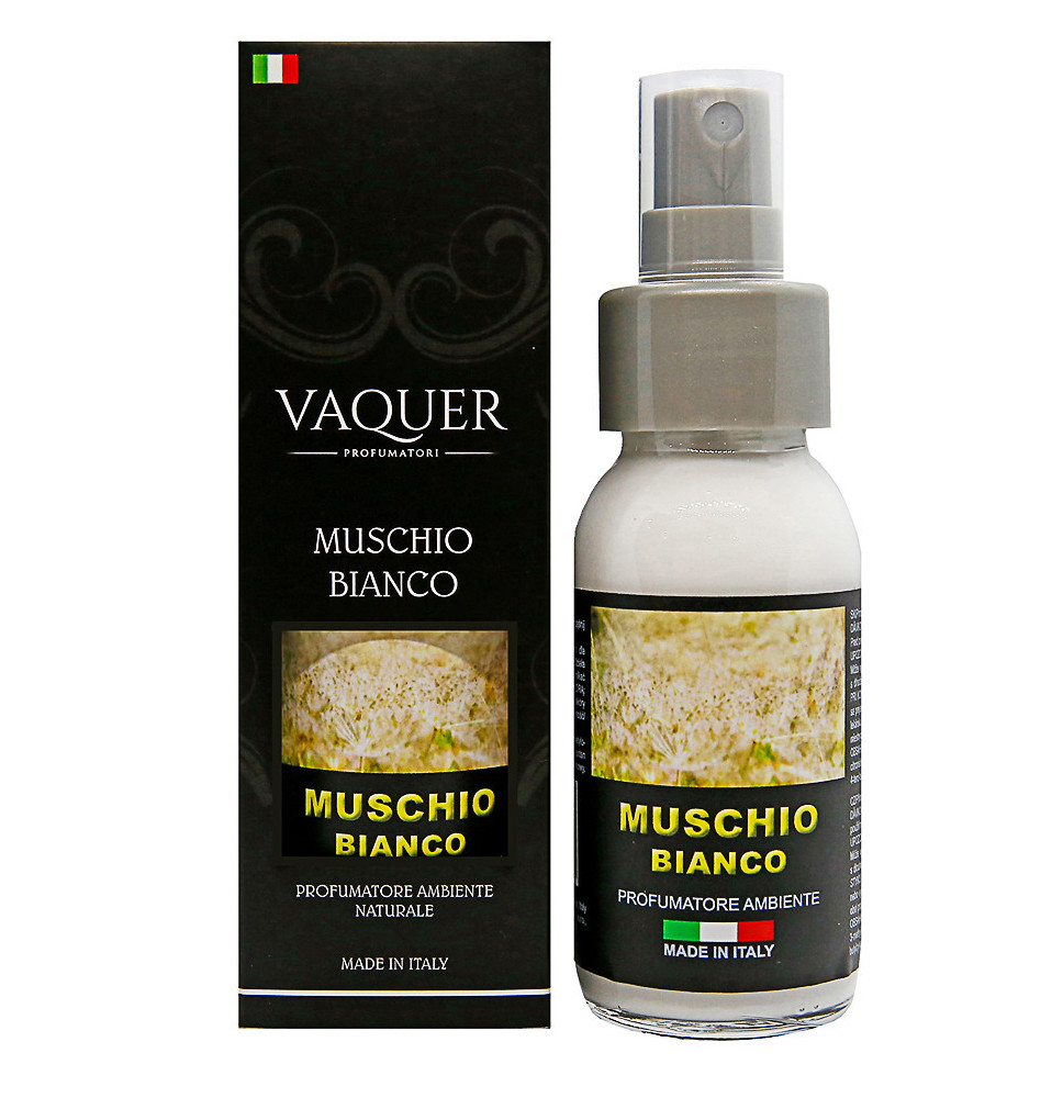 Bytový naturálny sprej MUSCHIO BIANCO (biele pižmo) 60 ml