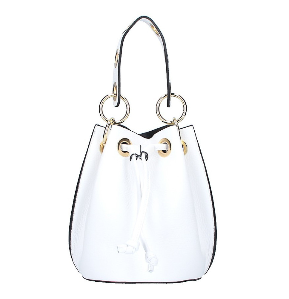 Fehér bőr táska 363