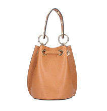 Biela vaková kožená kabelka 5319