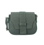 Genuine Leather Maxi Bag 184 gray