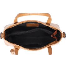 Fehér bőr kézitáska, 1364, Olaszországban gyártva