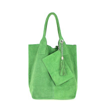 Maxi Ledertasche 804 grün