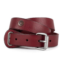 Cintura donna in vera pelle 1047 rosso Diesel