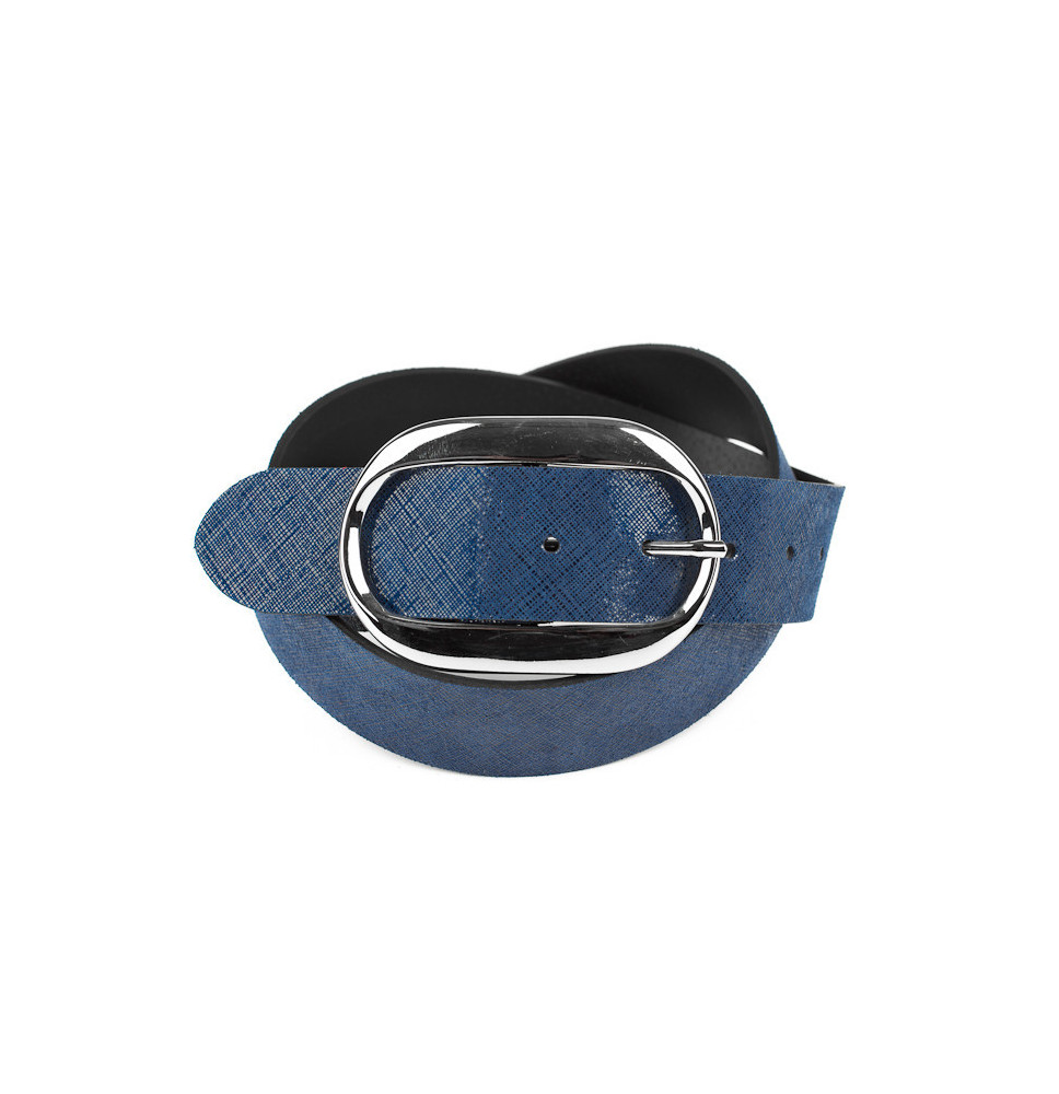 Women leather belt 952 Made in Italy