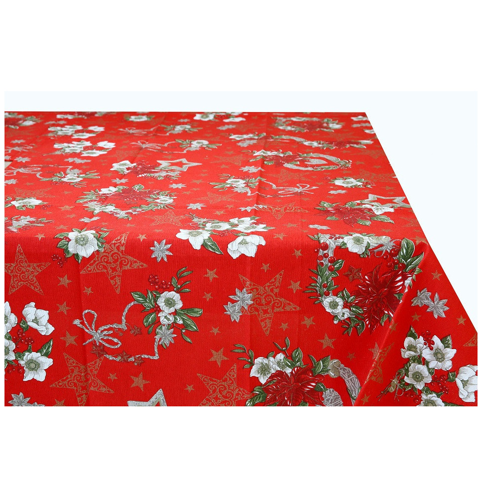 Cotton tablecloth 759E Made in Italy