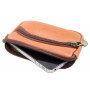 Leather Pouch 1241 gray Made in Italy