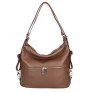 Leather shoulder bag/Backpack 328 brown
