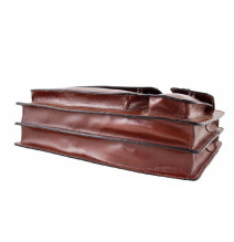 Leder Arbeittasche 683 rot