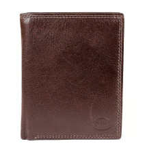 Leder Geldbörsen 1128 dunkel braun Calypso