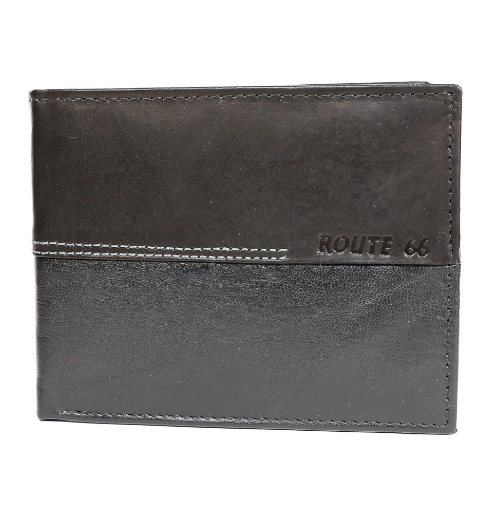 Herren Geldbörsen 622 schwarz Route 66
