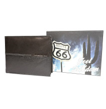 Herren Geldbörsen 622 schwarz Route 66