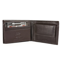 Herren Geldbörsen 1028 dunkel braun Route 66