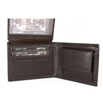 Men's wallet 1028 dark brown Route 66