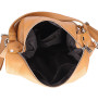 kožená kabelka na rameno/batoh 328 okrová