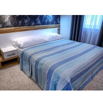 Prehoz na posteľ  701S Sunset tyrkysovo-modrý Made in Italy