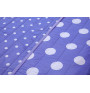 Quilt 701P Pois violet Made in Italy