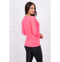 T-shirt CASUAL MI8834 rosa neon