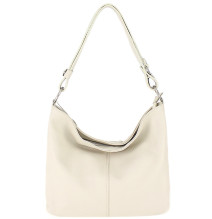 Borsa a mano in vera pelle 729 beige