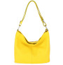 Genuine Leather Handbag 729 yellow