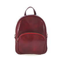 Kožený batoh 5341 rudý