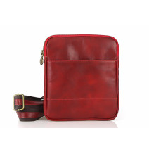 Leather Strap bag 383 red