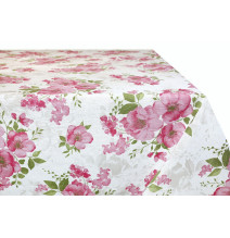 Cotton tablecloth Roses