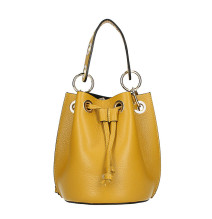 Bőr táska 363 okker