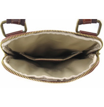Tracolla in Vera Pelle 383 marrone