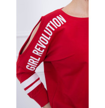 Dámska súprava MI8849 Girl Revolution červená
