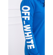 Šaty Off White MI62072 modré
