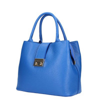 Damen EchtLeder Handtasche 1137 royalblau
