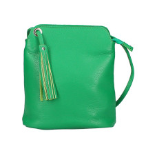 Genuine Leather shoulder bag 5320 green