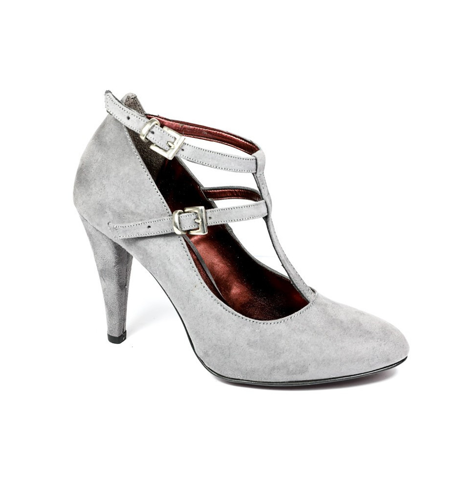 Woman high heels 189 gray Pret a Porter