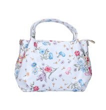 Ledertasche 784 mit Blumen
